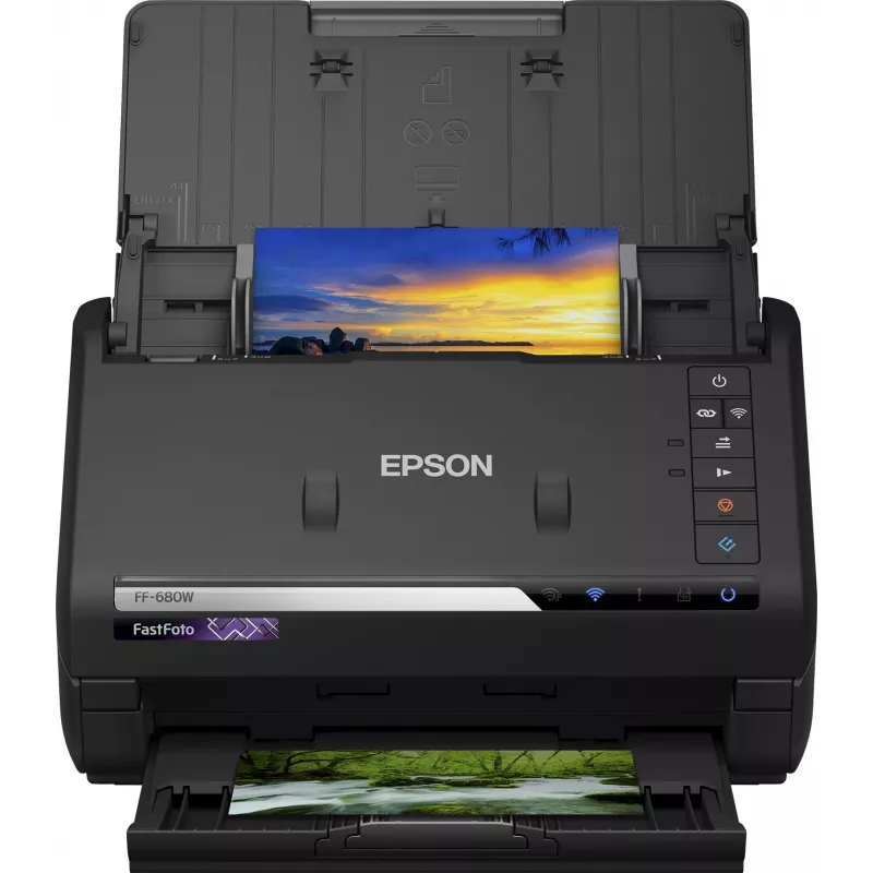 Epson FastFoto FF-680W lakštinis skaitytuvas 600 x 600 DPI A4 juodas