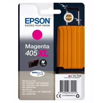 Epson 405XL rašalo kasetė 1 vnt. Originali didelio našumo (XL) purpurinė