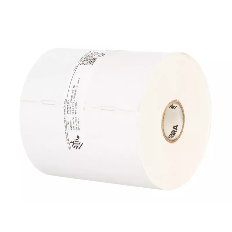 Zebra Z-Select 2000D White Lipniojo spausdintuvo etiketė