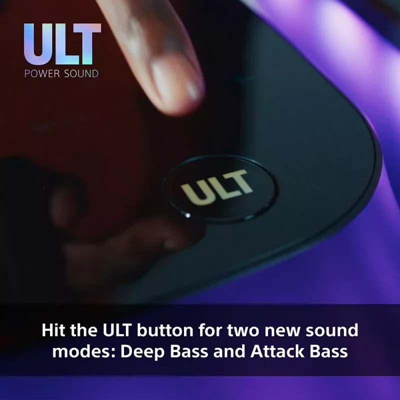 Speaker Sony SRS-ULT1000 ULT TOWER 10 — 139 W, Bluetooth, nešiojamas, juodas