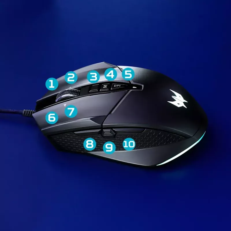 Žaidimų pelė Acer Predator Cestus 335