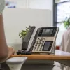 IP telefonas POLY Edge E400 8 linijos Laidinis ragelis Juodas