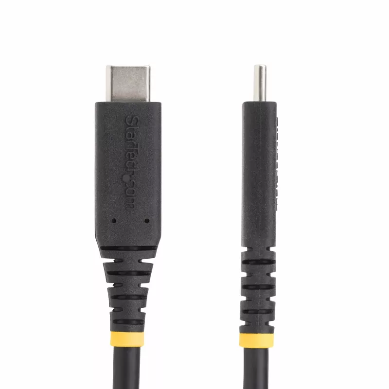 “StarTech.com” 50 cm USB4 laidas, USB-IF sertifikuotas USB-C laidas, 40 Gbps, 240 W maitinimo tiekimas PD 3.1 EPR, 8K 60 Hz, USB-C duomenų perdavimo laidas/viela, suderinamas su Thunderbolt/USB 3.2 prievadais