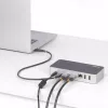 “StarTech.com” 50 cm USB4 laidas, USB-IF sertifikuotas USB-C laidas, 40 Gbps, 240 W maitinimo tiekimas PD 3.1 EPR, 8K 60 Hz, USB-C duomenų perdavimo laidas/viela, suderinamas su Thunderbolt/USB 3.2 prievadais