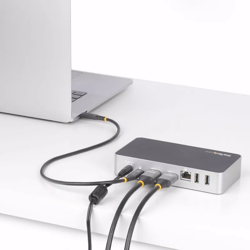 “StarTech.com” 50 cm USB4 laidas, USB-IF sertifikuotas USB-C laidas, 40 Gbps, 240 W maitinimo tiekimas PD 3.1 EPR, 8K 60 Hz, USB-C duomenų perdavimo laidas/viela, suderinamas su Thunderbolt/USB 3.2 prievadais