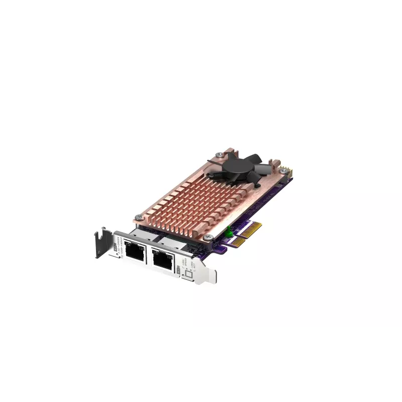 QNAP QM2-2P2G2T tinklo plokštė Vidinė Ethernet 2500 Mbit/s