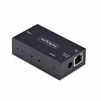 StarTech.com 1 prievado nuosekliojo ryšio į eternetą adapteris, IP nuosekliojo įrenginio serveris nuotoliniams RS232 įrenginiams, tvirtinamas ant sienos/DIN bėgio, metalinis korpusas, RJ45 LAN į DB9 nuosekliojo ryšio keitiklis