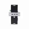 StarTech.com 2 prievadų nuosekliojo–Ethernet adapteris, IP nuosekliojo įrenginio serveris nuotoliniams RS232 įrenginiams, tvirtinamas prie sienos/DIN bėgelio, metalinis korpusas, RJ45 LAN–DB9 nuosekliojo keitiklis