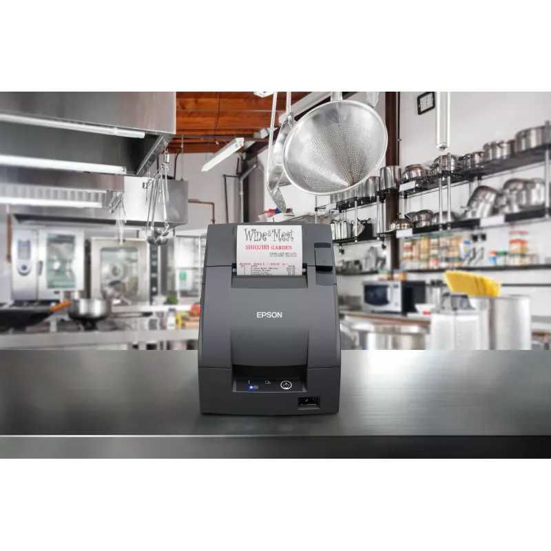 Kvito spausdintuvas Epson TM-U220IIB Serial PS NE Sensor ECW