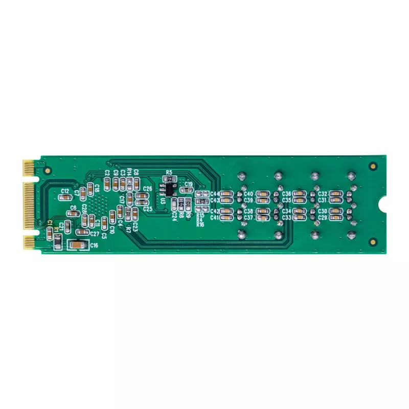 StarTech.com 4 prievadų M.2 į SATA adapterio kortelė, M.2 PCIe 3.0 į SATA HDD/SSD išplėtimo kortelė, ASM1064 mikroschemų rinkinys, M.2 NVMe į 4x HDD/SSD, skirta Windows/macOS/Linux