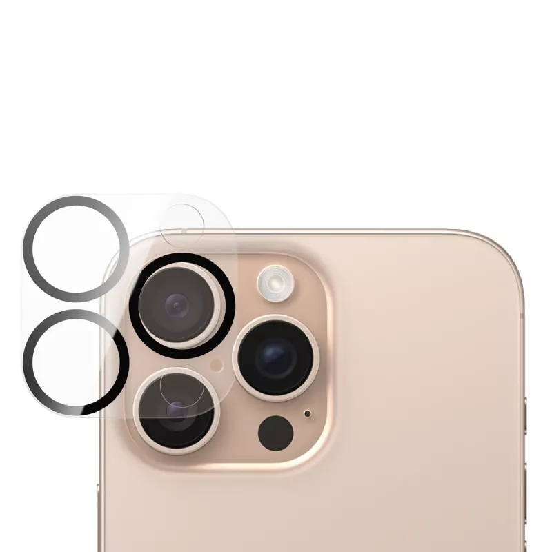 PanzerGlass® PicturePerfect kameros objektyvo apsauga, skirta iPhone 16 Pro | 16 Pro Max