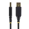StarTech.com 6,6 pėdos (2 m) USB į nuoseklųjį adapterio kabelis, COM išsaugojimas, keičiami varžtai/veržlės, USB-A į DB9 RS232, FTDI IC, ESD apsauga, Windows/macOS/Linux