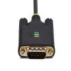 StarTech.com 6,6 pėdos (2 m) USB į nuoseklųjį adapterio kabelis, COM išsaugojimas, keičiami varžtai/veržlės, USB-A į DB9 RS232, FTDI IC, ESD apsauga, Windows/macOS/Linux