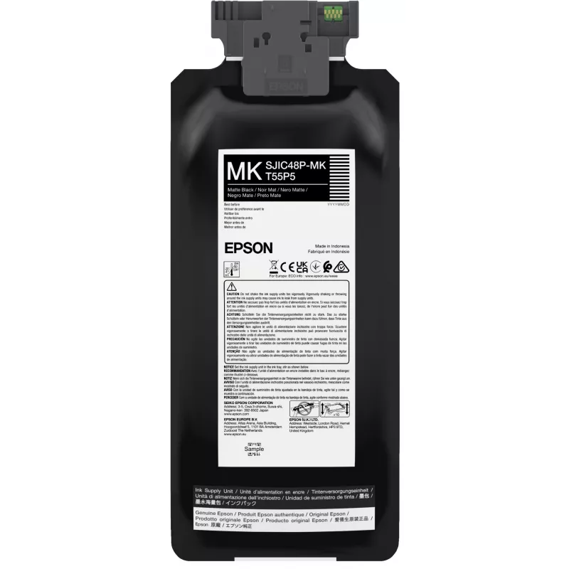 Epson SJIC48P-MK rašalo kasetė 1 vnt. Originali matinė juoda