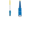 StarTech.com 5 m (16,4 pėd.) LC į SC (UPC) OS2 vienmodis simpleksinis šviesolaidinis kabelis, 9/125 µm, 40G/100G, nejautrus lenkimui, maži įterpimo nuostoliai – LSZH šviesolaidinis pajungimo laidas