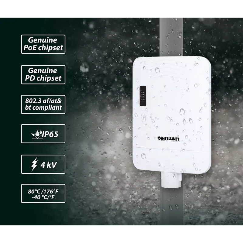 Tinklo komutatorius Intellinet 509220 Gigabit Ethernet 5 prievadai PoE