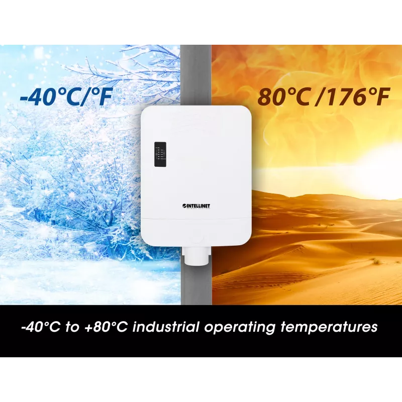 Tinklo komutatorius Intellinet 509220 Gigabit Ethernet 5 prievadai PoE