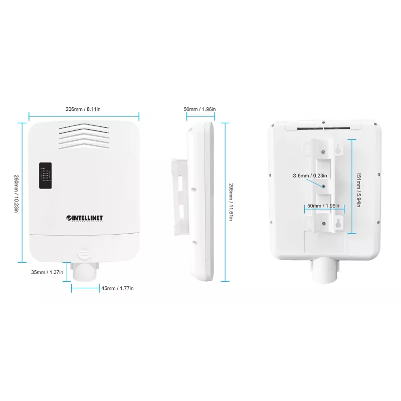 Tinklo komutatorius Intellinet 509220 Gigabit Ethernet 5 prievadai PoE