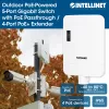 Tinklo komutatorius Intellinet 509220 Gigabit Ethernet 5 prievadai PoE