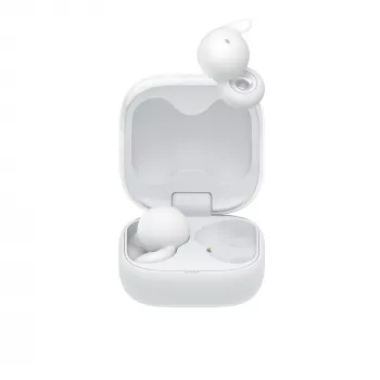 Belaidis į ausis dedamas ausinių rinkinys Sony LinkBuds Open WFL910W — Bluetooth, 20–20000 Hz, 10 m diapazonas, balta