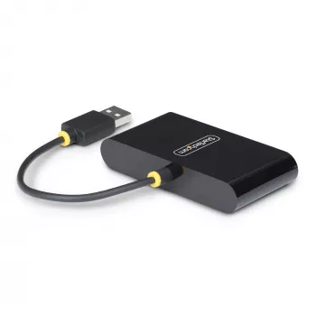 StarTech.com ST4200MINI2-USB-HUB sąsajos šakotuvas USB 2.0 480 Mbit/s Juodas