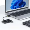 StarTech.com ST4200MINI2-USB-HUB sąsajos šakotuvas USB 2.0 480 Mbit/s Juodas