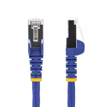 StarTech.com 2 m mėlynas CAT8 Ethernet kabelis, besikabinantis RJ45, 25G/40G, 2000 MHz, 100 W PoE++, S/FTP, 26AWG gryno vario gijos, LSZH, ekranuotas tinklo komutacinis kabelis su įtempimo sumažinimais, individualiai testuotas