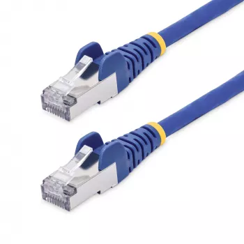 StarTech.com 1 m mėlynas CAT8 eterneto kabelis, neužsikabinanti RJ45, 25G/40G, 2000 MHz, 100 W PoE++, S/FTP, 26AWG gryno vario gijos, LSZH, ekranuotas komutacinis kabelis su įtempimo sumažinimais, individualiai išbandytas