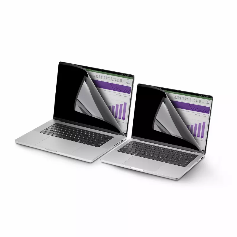 “StarTech.com” 17 colių 16:10 atverčiamas privatumo ekranas su lietimu, akinimo mažinimo mėlynos šviesos filtras, nešiojamojo kompiuterio ekrano apsauga, +/- 30° žiūrėjimo kampas