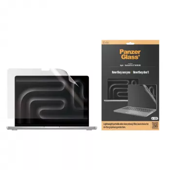 Ekrano apsauga PanzerGlass Dual Privacy MacBook Pro 16 colių M1 M2 M3 M4 Skaidri