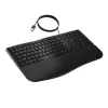 HP 485 Comfort laidinė klaviatūra, pilno dydžio USB membraninė su riešo atrama