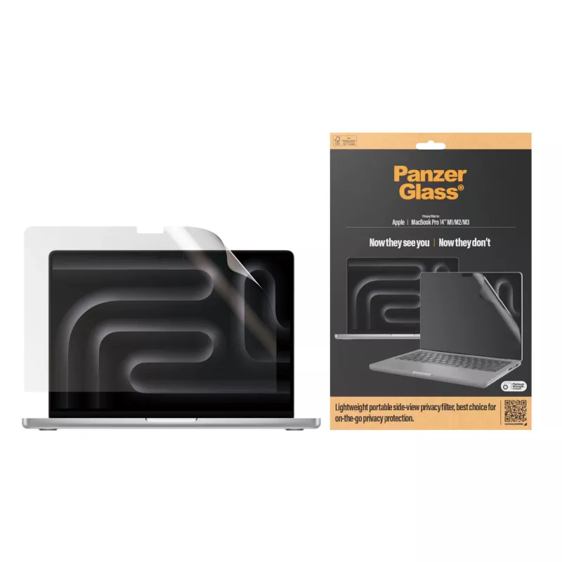 Ekrano apsauga PanzerGlass Dual Privacy MacBook Pro 14 colių M1 M2 M3 M4