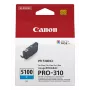 Canon PFI-5100 C rašalo kasetė 1 vnt. Originali žalsvai mėlyna