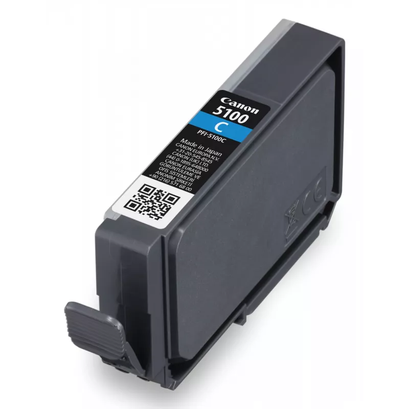 Canon PFI-5100 C rašalo kasetė 1 vnt. Originali žalsvai mėlyna