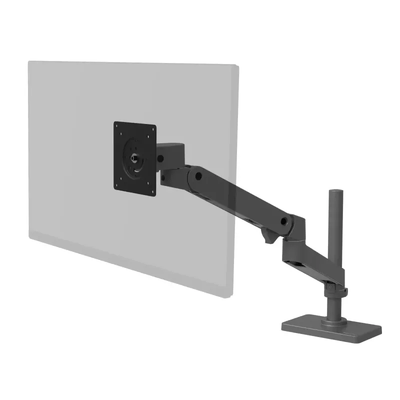 Ergotron LX Series 45-695-293 monitoriaus laikiklio stovas 86,4 cm 34 coliai Stalinis Tamsiai pilkas