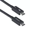 StarTech.com 1.5ft (50cm) Thunderbolt 5 laidas, 80Gbps/iki 120Gbps, 240W PD, 8K 60Hz, sertifikuotas Thunderbolt laidas - suderinamas su Thunderbolt 4/USB4/USB-C