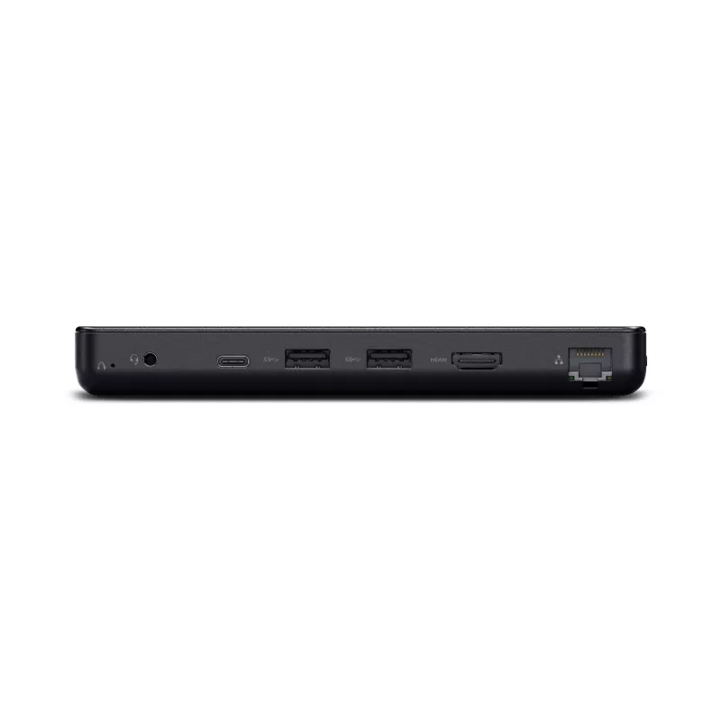 Mini PC Lenovo Chromebox Micro — Intel Celeron N4500, 1,1–2,8 GHz, 8 GB LPDDR4x, 32 GB eMMC, ChromeOS, juoda
