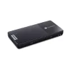 Mini PC Lenovo Chromebox Micro — Intel Celeron N4500, 1,1–2,8 GHz, 8 GB LPDDR4x, 32 GB eMMC, ChromeOS, juoda
