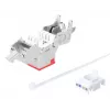 Tinklo kabelis Intellinet 791311 „Keystone“ modulis plokščias raudonas RJ-45