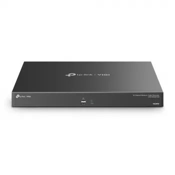 Tinklo vaizdo registratorius TP-Link VIGI NVR4016H 16 kanalų 4K juodas