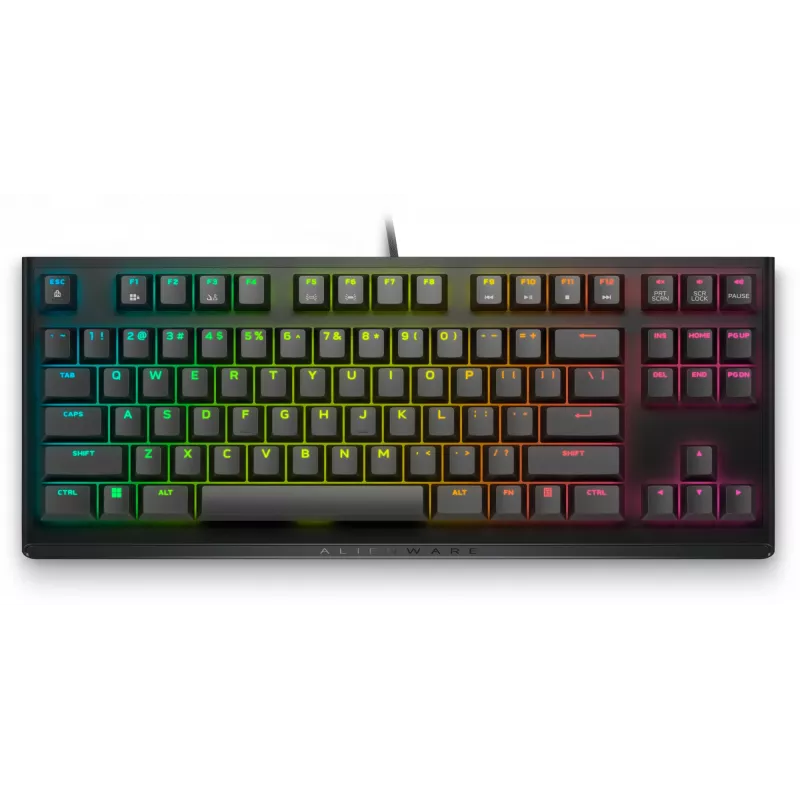 Klaviatūra Alienware AW420K USB juoda 545-BBDY Dell
