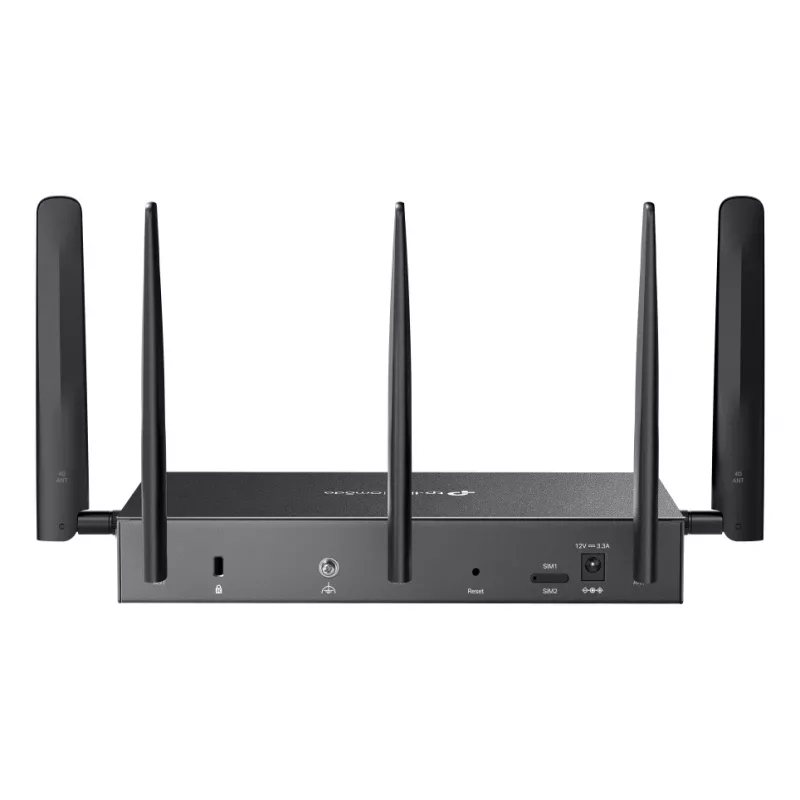 TP-Link Omada DR3650V-4G belaidis maršrutizatorius Gigabit Ethernet Dviejų dažnių juostų (2,4 GHz / 5 GHz) Juodas