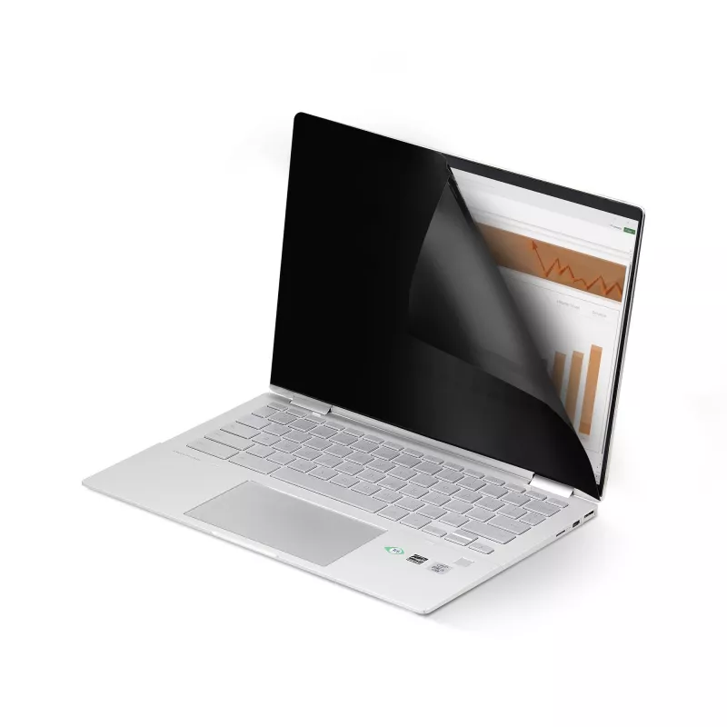 StarTech.com 14 colių 16:9 apverčiamas privatumo ekranas su lietimu, akinimo mažinimo privatumo filtras, nešiojamojo kompiuterio monitoriaus ekrano apsauga, mažinanti mėlyną šviesą 51 %