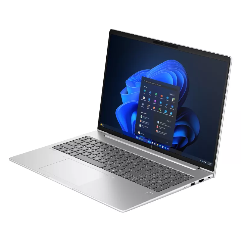 HP EliteBook 6 G1a AI PC AMD Ryzen™ 7 250 nešiojamasis kompiuteris 40,6 cm (16 colių) WUXGA 32 GB DDR5-SDRAM Wi-Fi 7 (802.11be) Windows 11 Pro sidabrinis