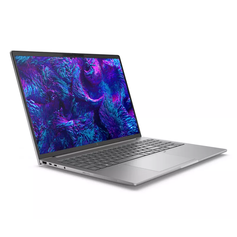 HP ZBook 8 G1i Intel Core Ultra 7 255H 40,6 cm (16 colių) WUXGA 32 GB DDR5-SDRAM Wi-Fi 7 (802.11be) Windows 11 Pro AI PC