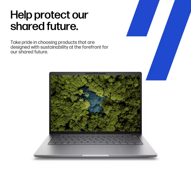 HP ZBook 8 G1ak Copilot+ PC AMD Ryzen AI 7 PRO 35,6 cm (14 colių) jutiklinis ekranas WUXGA 32 GB DDR5-SDRAM Wi-Fi 7 (802.11be) Windows 11 Pro AI darbo stotis, AI kompiuteris