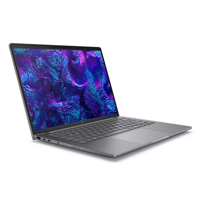 HP ZBook 8 G1i Intel Core Ultra 7 255H 35,6 cm (14 colių) 2.5K 32 GB DDR5-SDRAM Wi-Fi 7 (802.11be) Windows 11 Pro AI PC