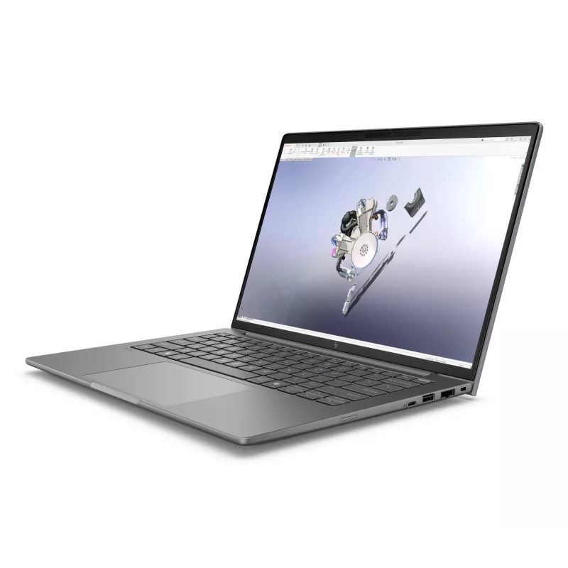 HP ZBook 8 G1i Intel Core Ultra 7 255H 35,6 cm (14 colių) 2.5K 32 GB DDR5-SDRAM Wi-Fi 7 (802.11be) Windows 11 Pro AI PC