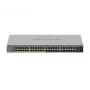 NETGEAR GS748PP Nevaldomas Gigabit Ethernet (10/100/1000) maitinimo per Ethernet (PoE) tinklo komutatorius, pilkas