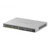 NETGEAR GS748PP Nevaldomas Gigabit Ethernet (10/100/1000) maitinimo per Ethernet (PoE) tinklo komutatorius, pilkas